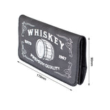 King Size Whisky Embroidered Tobacco Pouch