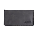 King Size Plain Black Tobacco Pouch