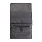 King Size Plain Black Tobacco Pouch
