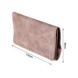 King Size Plain Brown Tobacco Pouch