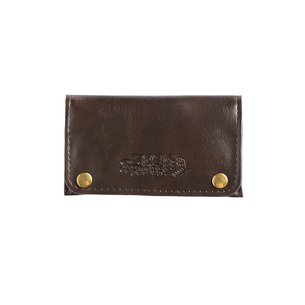 Mini Size Plain Brown Tobacco Pouch