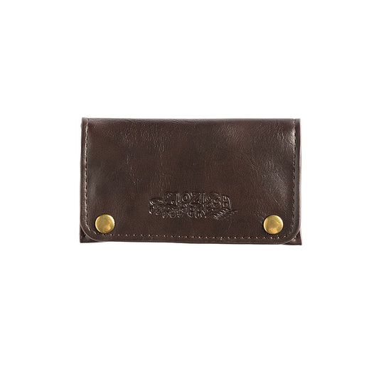Mini Size Plain Brown Tobacco Pouch