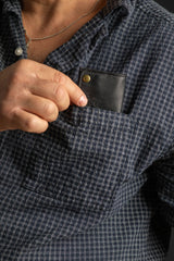 Mini Size Plain Black Tobacco Pouch