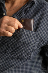 Mini Size Plain Brown Tobacco Pouch