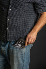 King Size Whisky Embroidered Tobacco Pouch