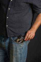 Standard Size Ned Kelly Embroidered Tobacco Pouch