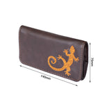 Standard Size Gecko Embroidered Tobacco Pouch
