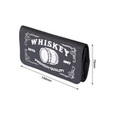 Standard Size Whisky Embroidered Tobacco Pouch
