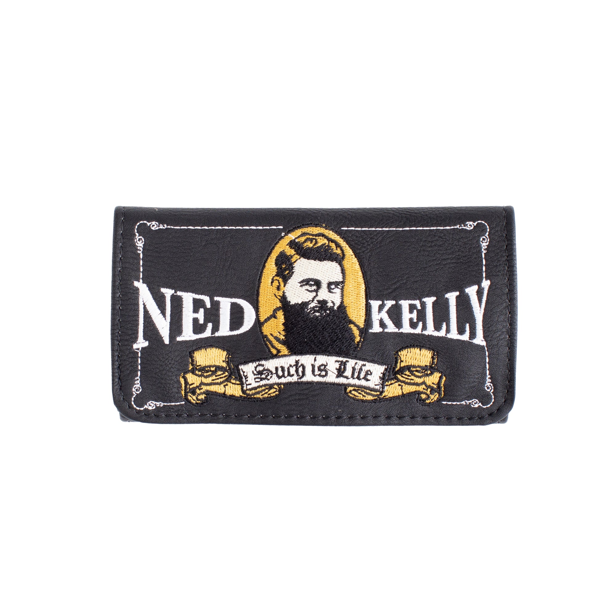 Standard Size Ned Kelly Embroidered Tobacco Pouch