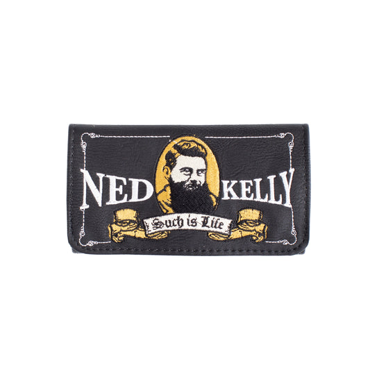 Standard Size Ned Kelly Embroidered Tobacco Pouch