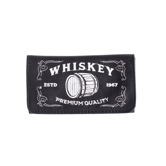 Standard Size Whisky Embroidered Tobacco Pouch