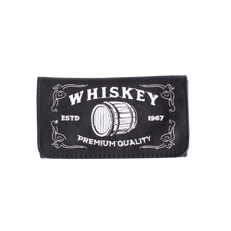 Standard Size Whisky Embroidered Tobacco Pouch