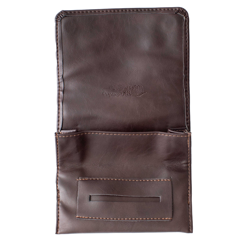 Standard Size Feathers Embroidered Tobacco Pouch