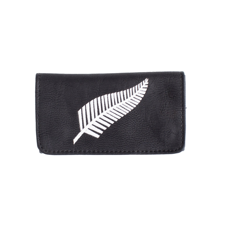 Standard Size New Zealand Fern Embroidered Tobacco Pouch